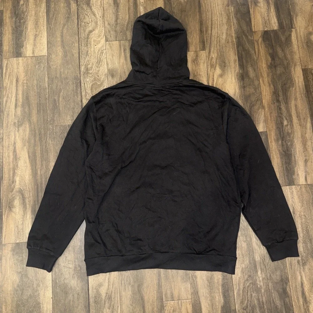 Sacramento Kings Pullover Hoodie NBA Basketball Men's Size XL Black Sweatshirt
